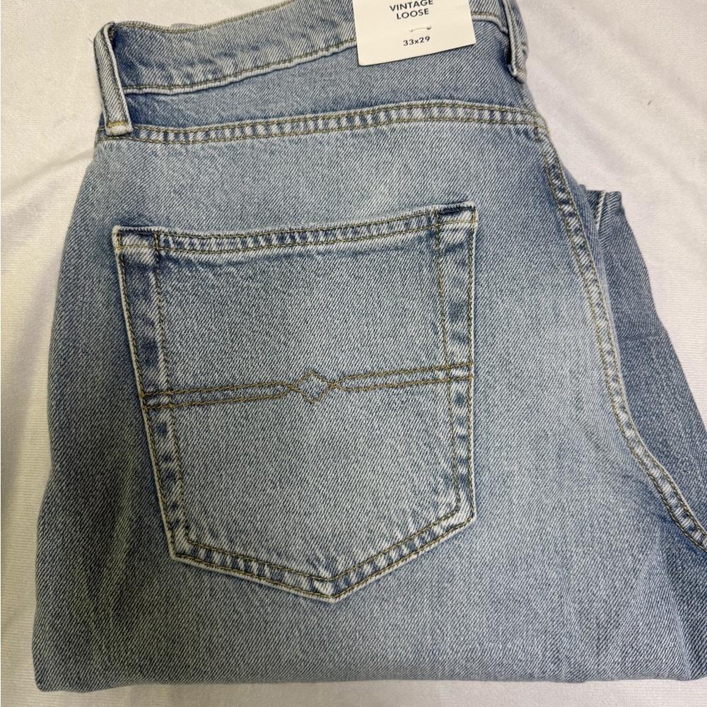 Lucky Brand Light Blue Vintage Loose Jeans